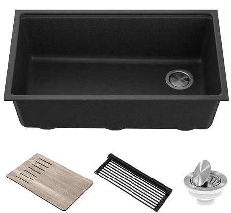how are kitchen sinks measured​