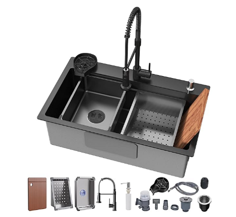 how to clean kitchen sink drain​s