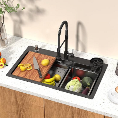 how to clean kitchen sink drain​s