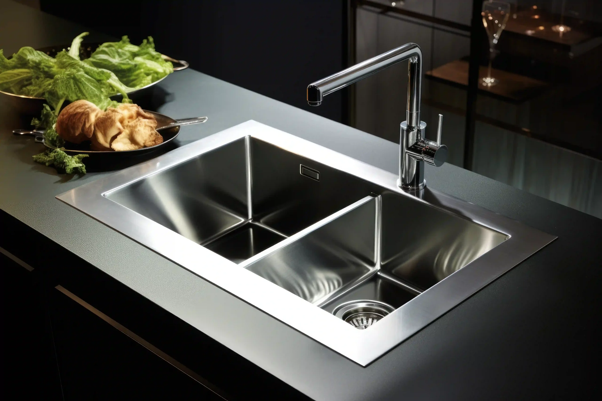 how to clean kitchen sink drain​s