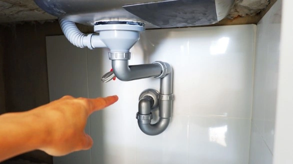 how to install a kitchen sink drain