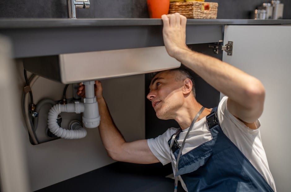 how to fix kitchen sink leak​