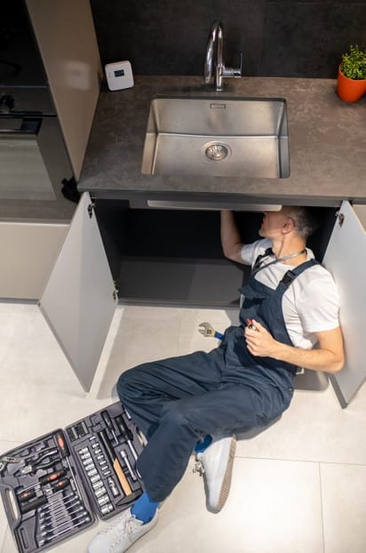 how to fix kitchen sink leak