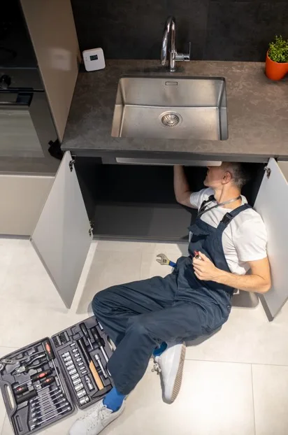 how to fix kitchen sink leak