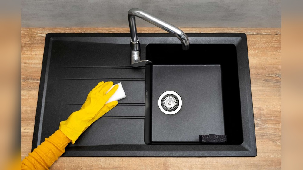 How to Clean a Black Granite Sink